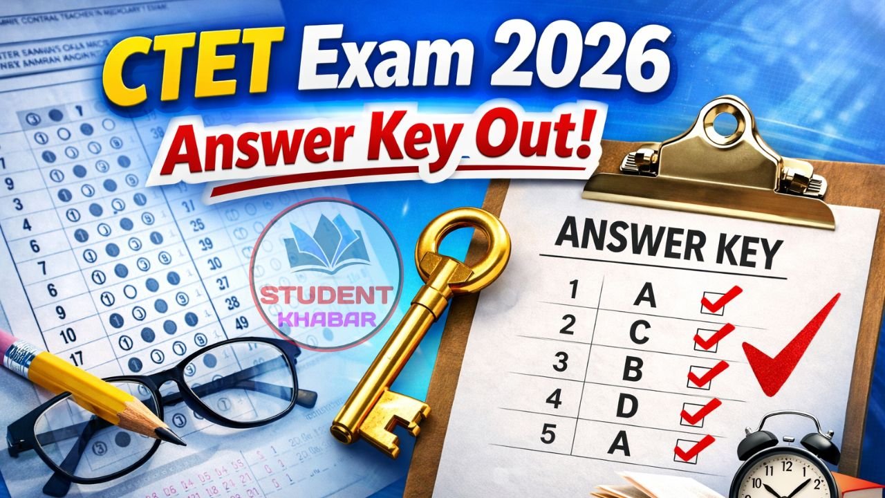 CTET Exam 2026 Answer Key Out